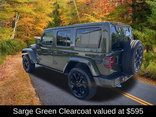 Sarge Green Clearcoat 2024 Jeep Wrangler 4xe Sahara