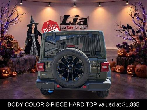 Sarge Green Clearcoat 2024 Jeep Wrangler 4xe Sahara