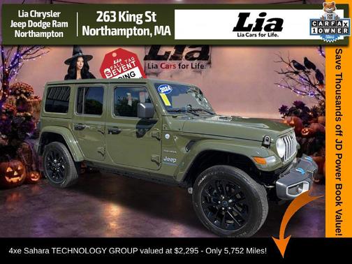 Sarge Green Clearcoat 2024 Jeep Wrangler 4xe Sahara