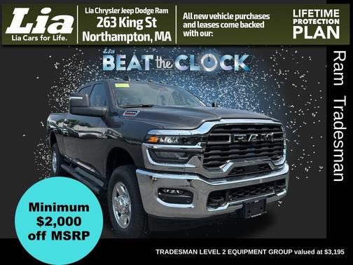 2025 RAM 2500 Tradesman Crew Cab 4x4 6'4' Box