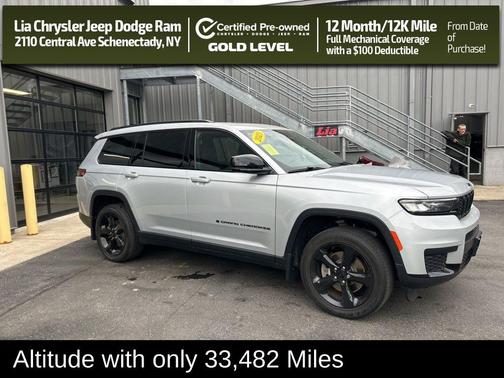 Silver Zynith 2023 Jeep Grand Cherokee L Altitude