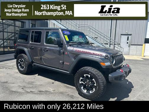 Granite Crystal Metallic Clearcoat 2025 Jeep Wrangler Rubicon