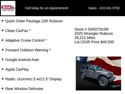Granite Crystal Metallic Clearcoat 2025 Jeep Wrangler Rubicon