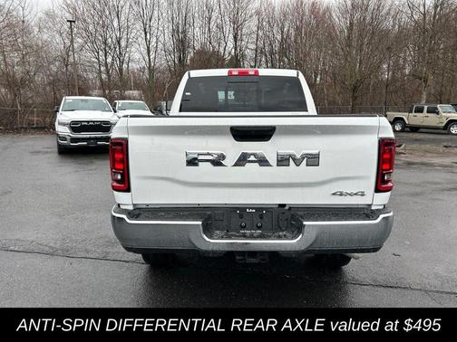 Bright White Clearcoat 2026 RAM 2500 Tradesman Crew Cab 4x4 6'4' Box