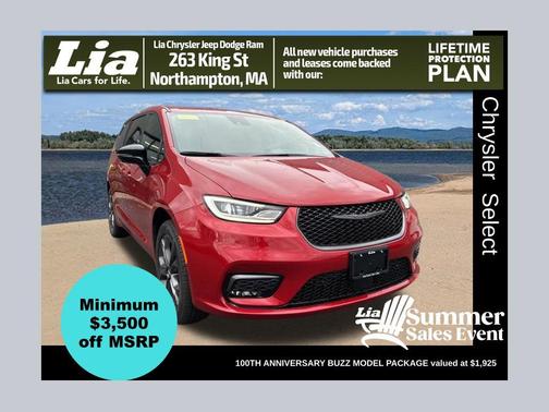 Red Hot Pearlcoat 2026 Chrysler Pacifica L