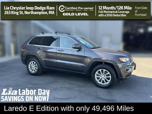 Granite Crystal Metallic Clearcoat 2021 Jeep Grand Cherokee Laredo