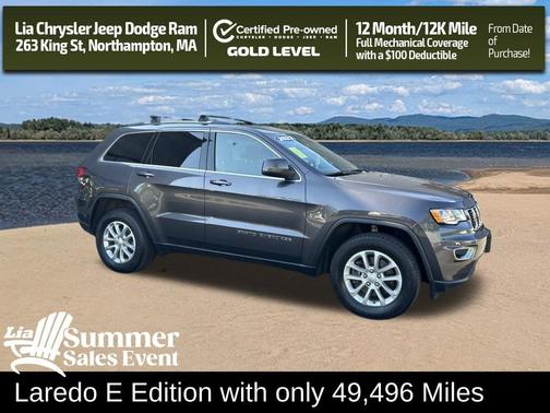 Granite Crystal Metallic Clearcoat 2021 Jeep Grand Cherokee Laredo