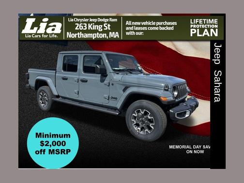 Anvil Clearcoat 2026 Jeep Gladiator Sahara 4x4