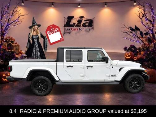 Bright White Clearcoat 2022 Jeep Gladiator Sport