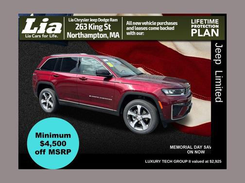 Velvet Red Pearlcoat 2026 Jeep Grand Cherokee Limited