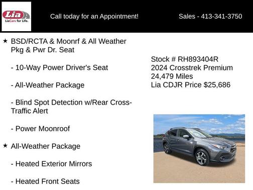 Magnetite Gray Metallic 2024 Subaru Crosstrek Premium