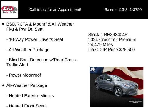 Magnetite Gray Metallic 2024 Subaru Crosstrek Premium