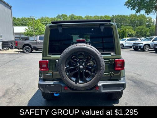Sarge Green Clearcoat 2024 Jeep Wrangler 4xe Sahara