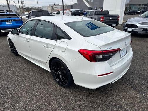 Taffeta White 2024 Honda Civic Sport