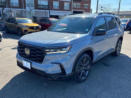 Modern Steel Metallic 2023 Honda Pilot AWD Sport
