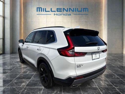 Platinum White Pearl 2023 Honda CR-V Hybrid Sport AWD
