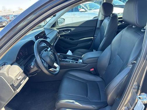 Modern Steel Metallic 2023 Honda Accord Hybrid Touring