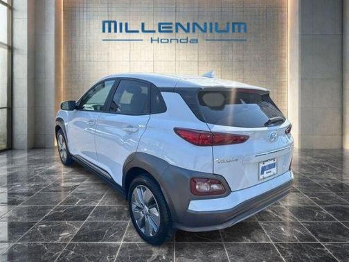 Chalk White 2021 Hyundai KONA EV Ultimate