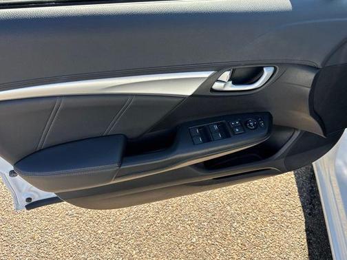 Taffeta White 2015 Honda Civic EX-L