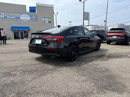 Crystal Black Pearl 2024 Honda Civic Sport