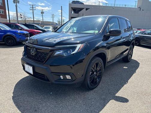Black 2021 Honda Passport AWD Sport