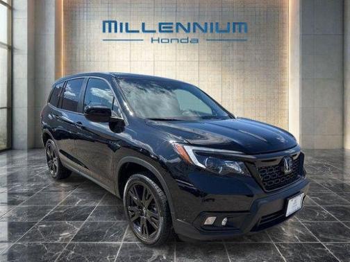 Black 2021 Honda Passport AWD Sport