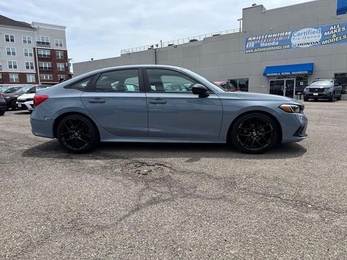 Modern Steel Metallic 2023 Honda Civic Sport