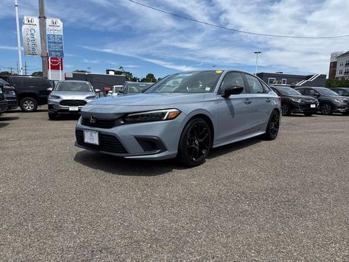 Modern Steel Metallic 2023 Honda Civic Sport
