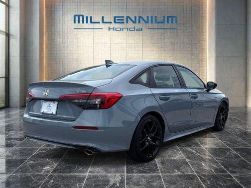 Modern Steel Metallic 2023 Honda Civic Sport