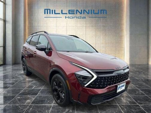 Dawning Red 2025 Kia Sportage X-Line