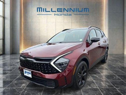 Dawning Red 2025 Kia Sportage X-Line