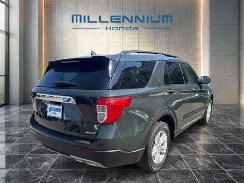 Forged Green Metallic 2023 Ford Explorer XLT