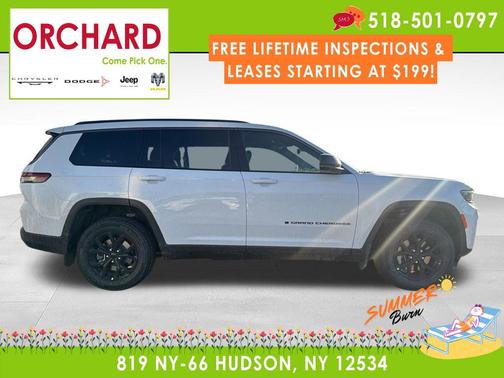 Bright White Clearcoat 2026 Jeep Grand Cherokee L Altitude