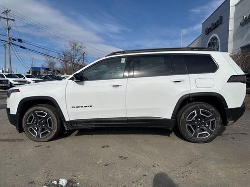 Bright White Clearcoat 2026 Jeep Cherokee Limited