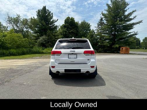 Bright White Clearcoat 2018 Jeep Grand Cherokee Overland