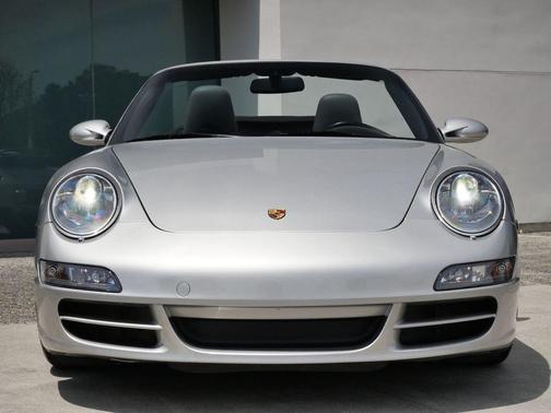Arctic Silver Metallic 2006 Porsche 911 911 Carrera Cabriolet