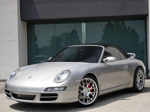 Arctic Silver Metallic 2006 Porsche 911 911 Carrera Cabriolet