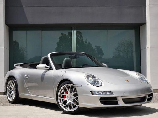 Arctic Silver Metallic 2006 Porsche 911 911 Carrera Cabriolet