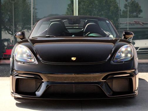 Black 2023 Porsche 718 Spyder