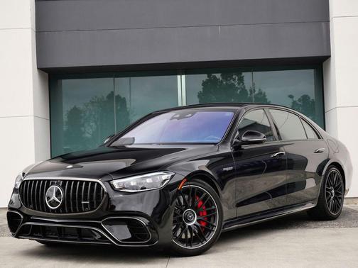 Black 2024 Mercedes-Benz AMG S 63 E 4MATIC