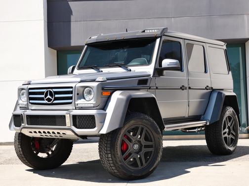 Designo Magno Platinum 2018 Mercedes-Benz G-Class G 550 Squared