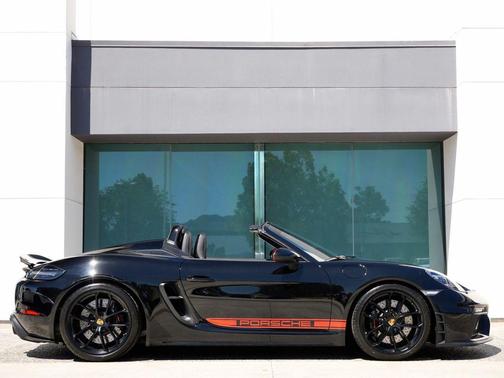 Black 2021 Porsche 718 Spyder