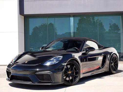 Black 2021 Porsche 718 Spyder 718 Spyder