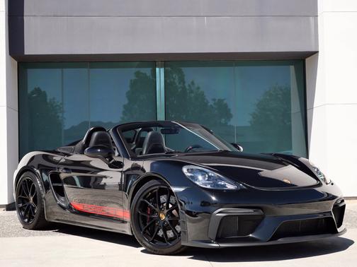 Black 2021 Porsche 718 Spyder 718 Spyder