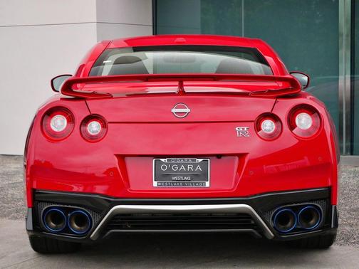 Solid Red 2023 Nissan GT-R Premium Dual-clutch 6-Speed Transmission