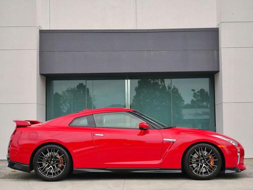 Solid Red 2023 Nissan GT-R Premium Dual-clutch 6-Speed Transmission