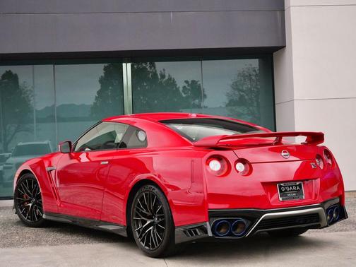 Solid Red 2023 Nissan GT-R Premium Dual-clutch 6-Speed Transmission