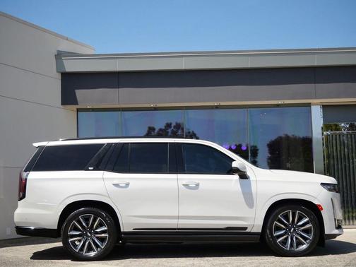 Crystal White Tricoat 2023 Cadillac Escalade Sport