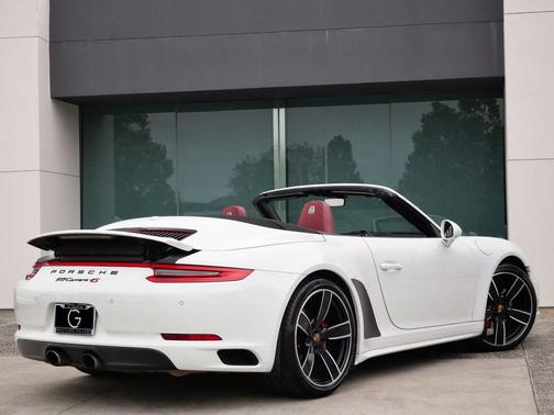 White 2017 Porsche 911 Carrera 4S Cabriolet