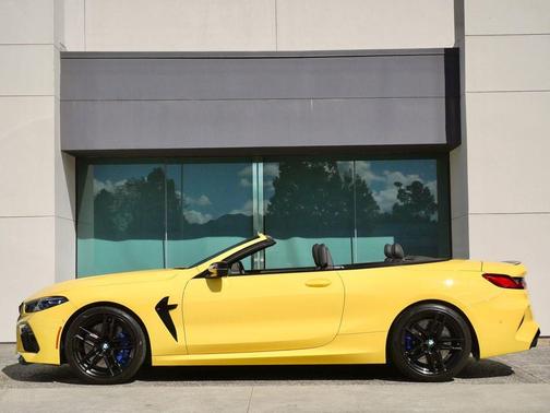 Dakar Yellow 2020 BMW M8 Competition